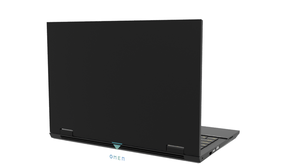 Modern Minimalist Laptop 3D Model - Professional 3D Model Render 6