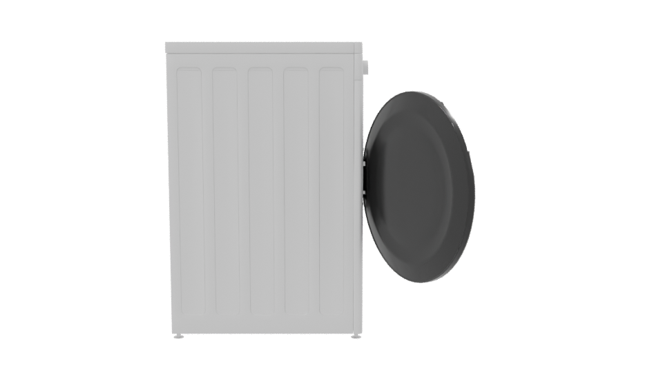 Realistic Household Washing Machine 3D - Professional 3D Model Render 8