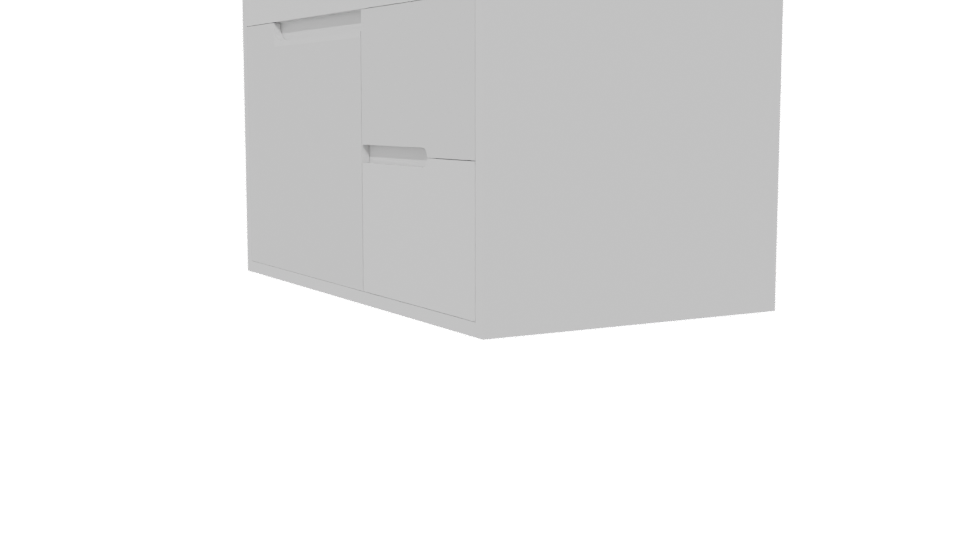 Stylish Modern Bathtub Model - Professional 3D Model Render 13