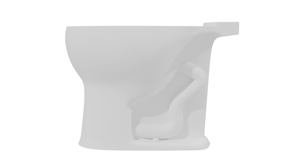 Stylish Bathroom Sink Model - Professional 3D Model Render 2