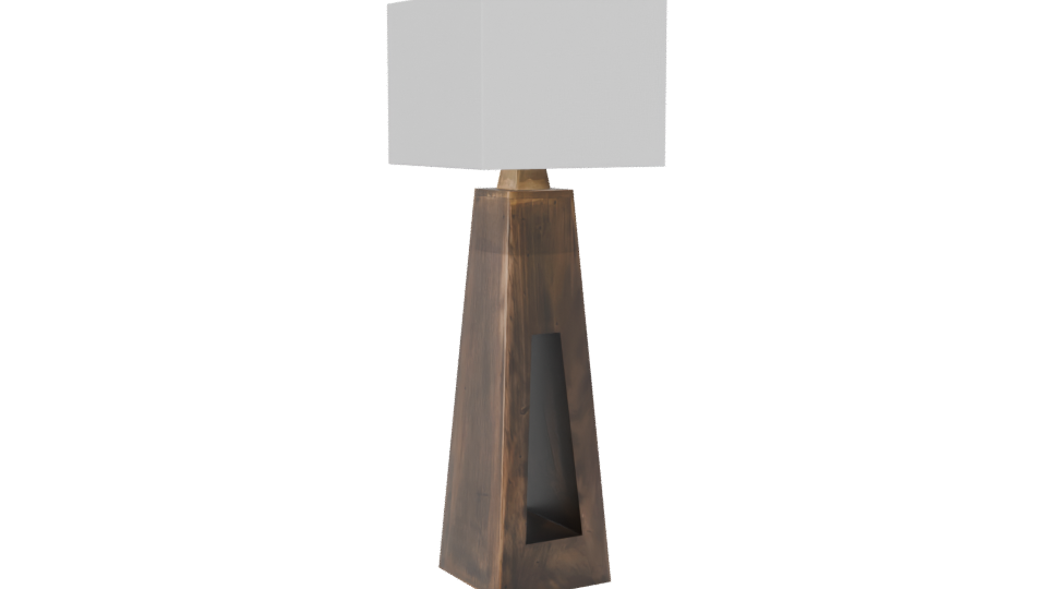 Minimalist Table Lamp 3D Model - Professional 3D Model Render 13