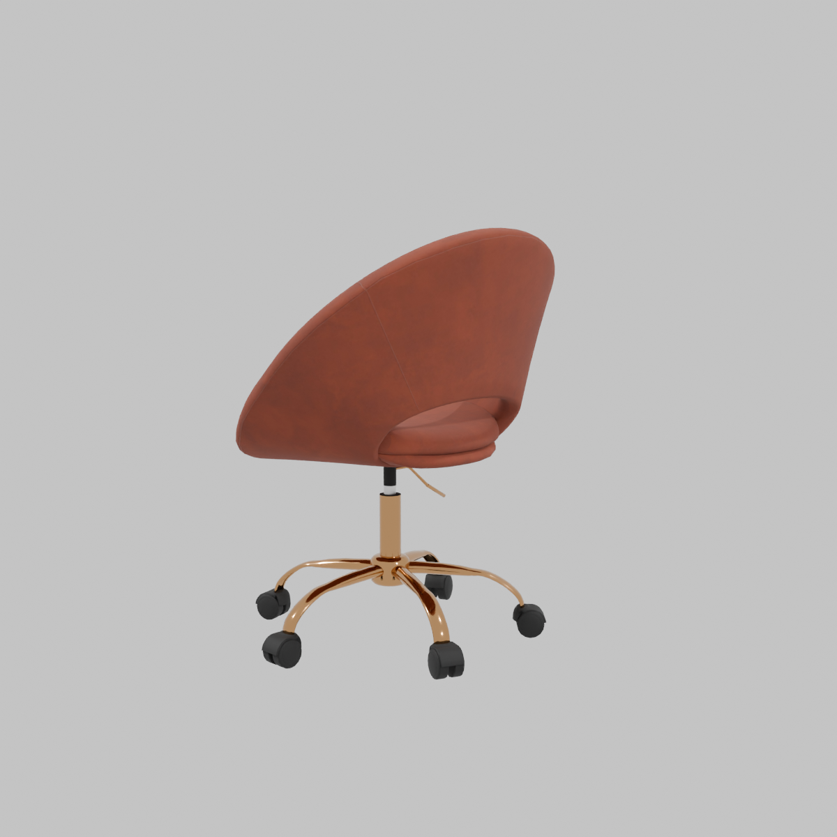 SILLA PC SALMART NARANJA