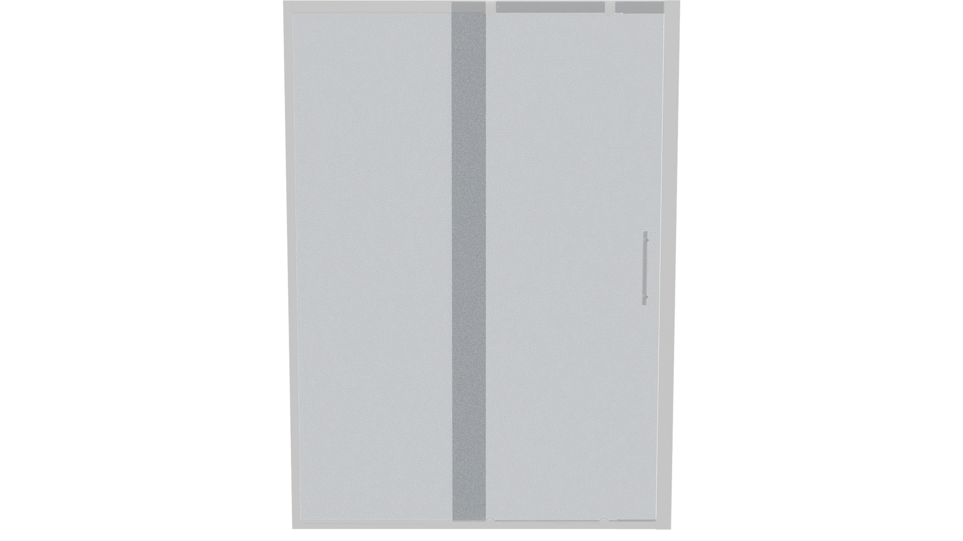 Sleek Glass Shower Door 3D Model - Professional 3D Model Render 17