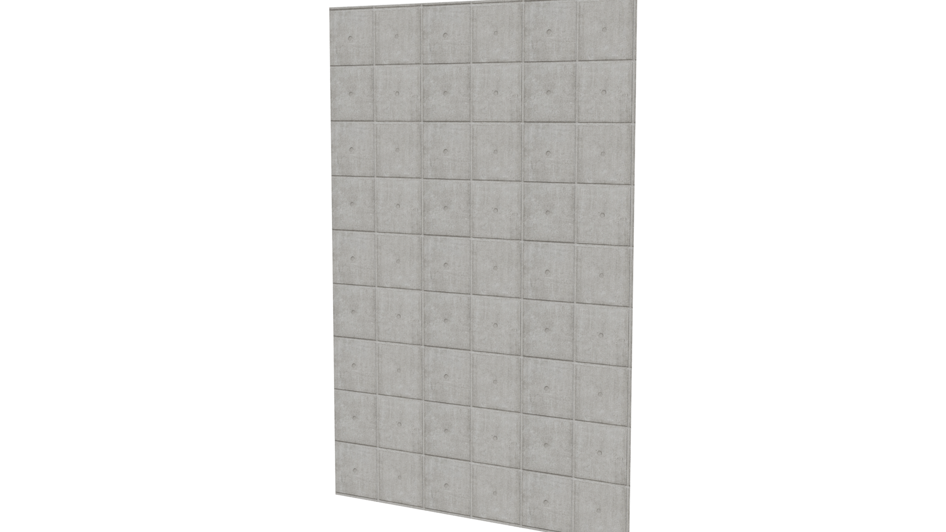 Concrete Wall Panel 3D Model - Professional 3D Model Render 24
