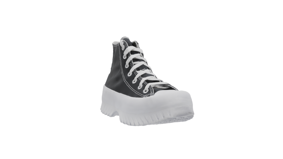 Stylish High-Top Sneakers 3D Model - Professional 3D Model Render 10