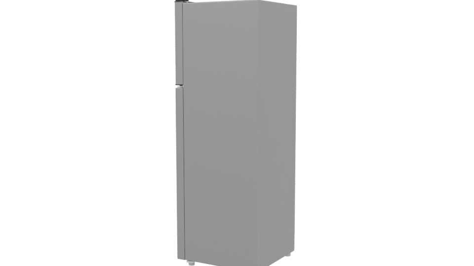 Stylish Household Refrigerator Model - Professional 3D Model Render 3