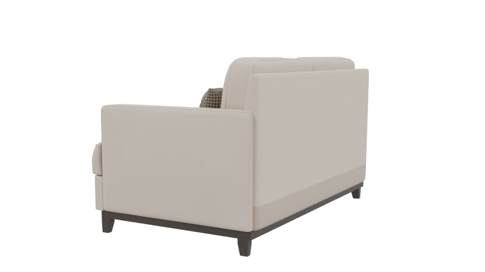 Violeta Beige Sofa 3D Model - Professional 3D Model Render 3