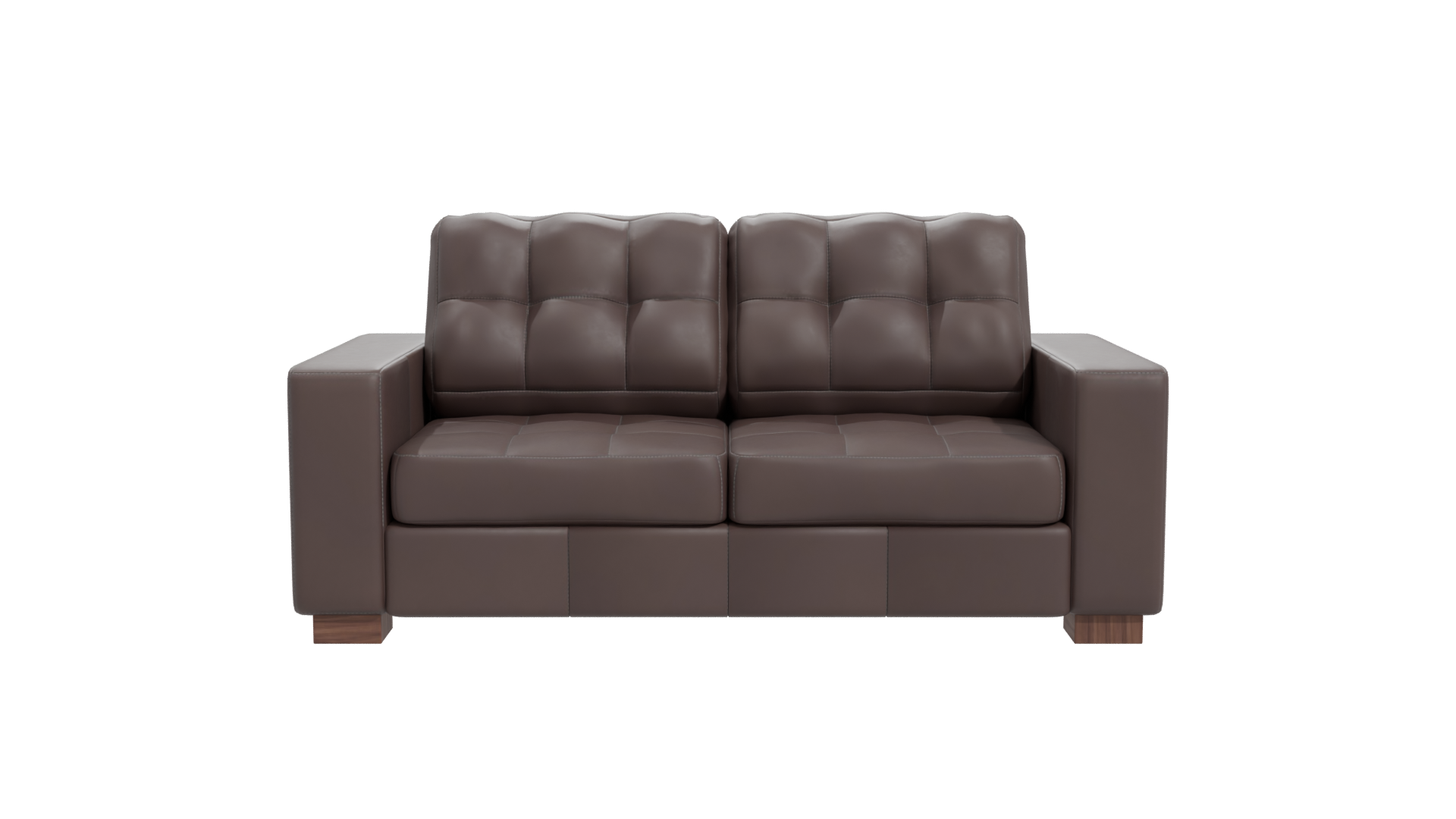 Stylish Brown Sofa 3D Model - Professional 3D Model Render 11