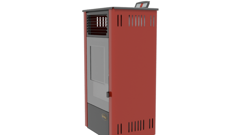 Calefactor Pellet Albtrot 3D Model - Professional 3D Model Render 13