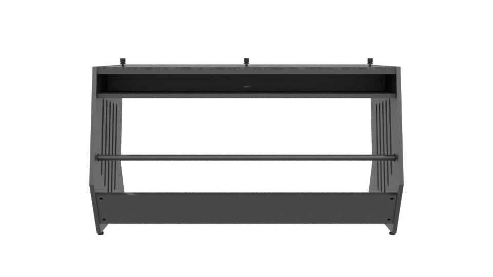 Sleek Modern Office Table 3D - Professional 3D Model Render 5