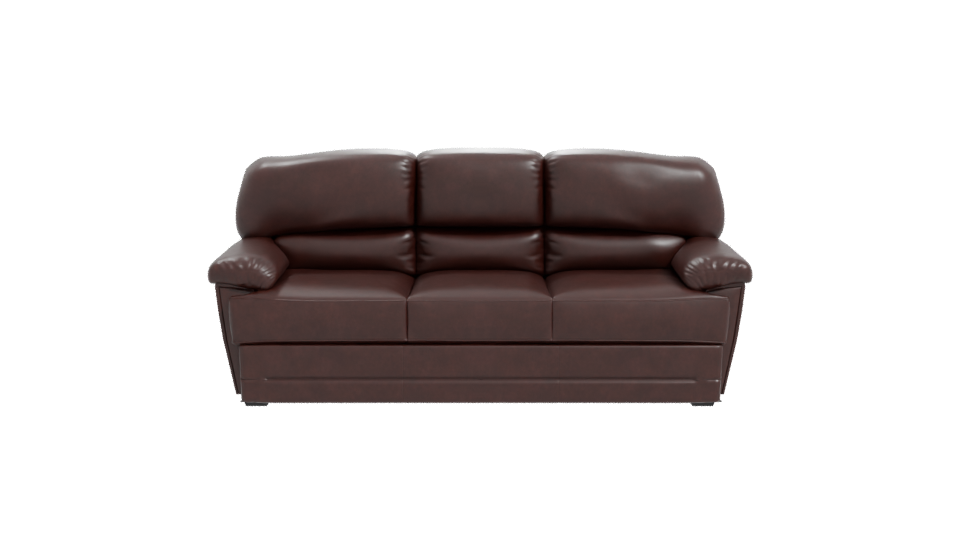 Premium Leather Sofa Model 3D - Professional 3D Model Render 11