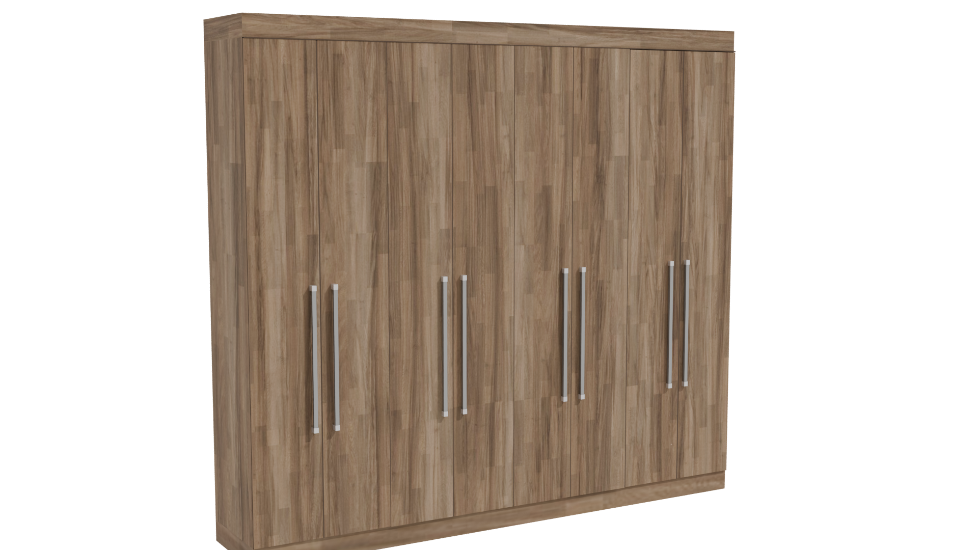 Stylish Wooden Cabinet 3D Model - Professional 3D Model Render 10