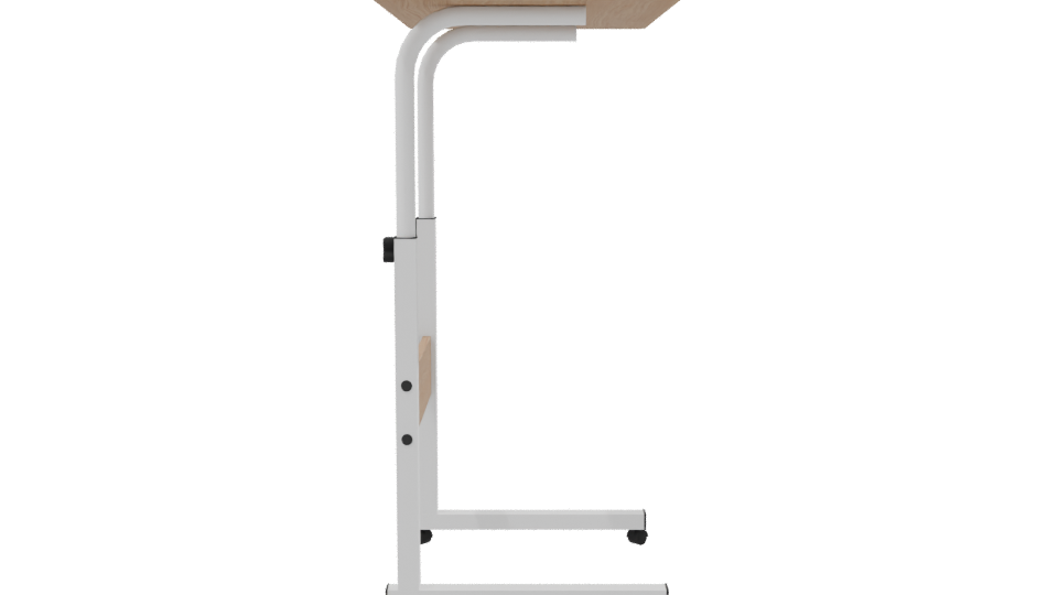 Minimalist Height Adjustable Desk 3D - Professional 3D Model Render 8