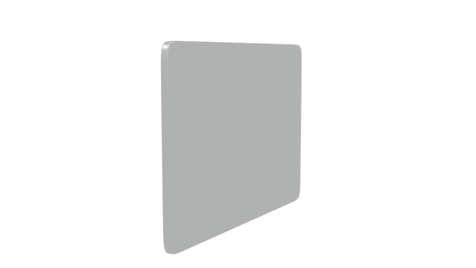 Sleek Metallic Switch Panel Model - Professional 3D Model Render 3