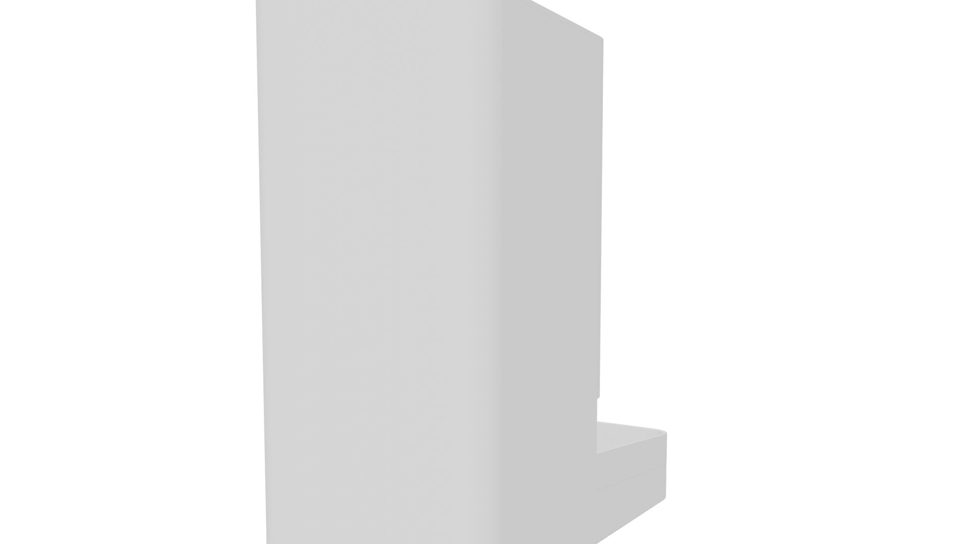 Sleek Modern Waste Bin 3D - Professional 3D Model Render 6