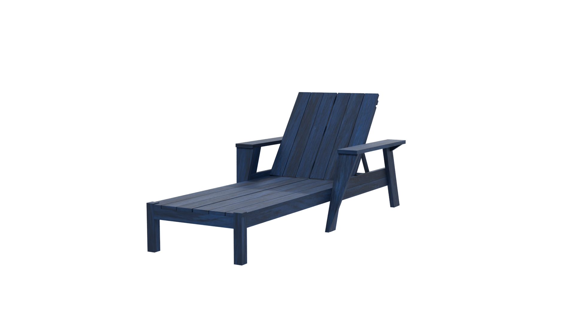Stylish Outdoor Lounge Chair 3D - Professional 3D Model Render 12