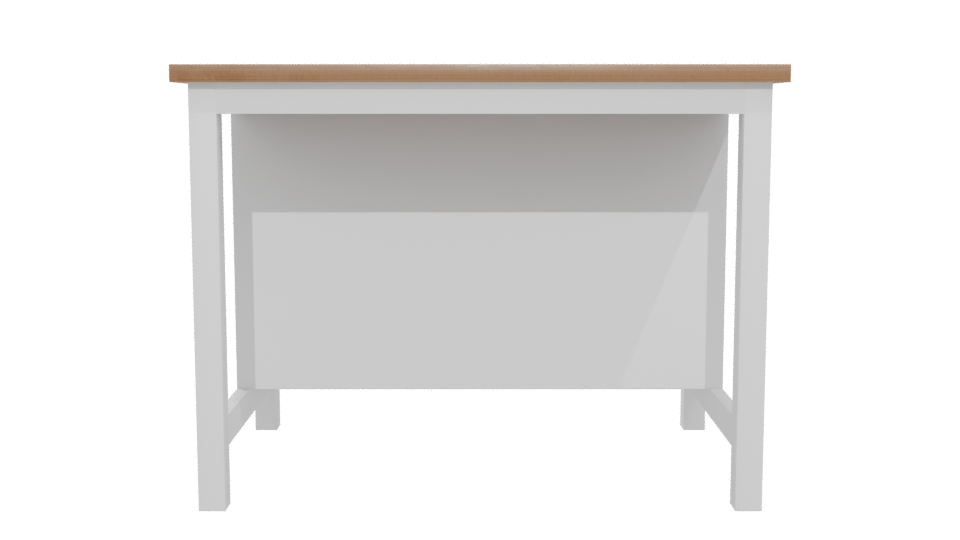 Isla Americana Dallas Blanca Table 3D - Professional 3D Model Render 5