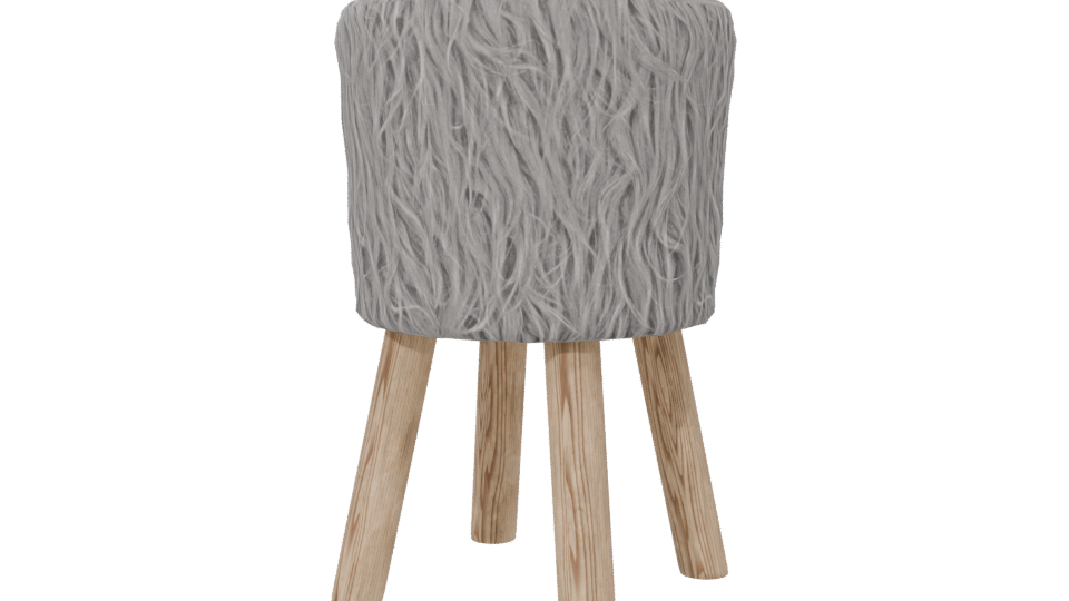 Textured Decorative Plant Pot 3D Model - Professional 3D Model Render 6