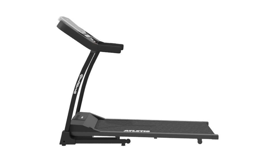 Compact Folding Treadmill Model - Professional 3D Model Render 8