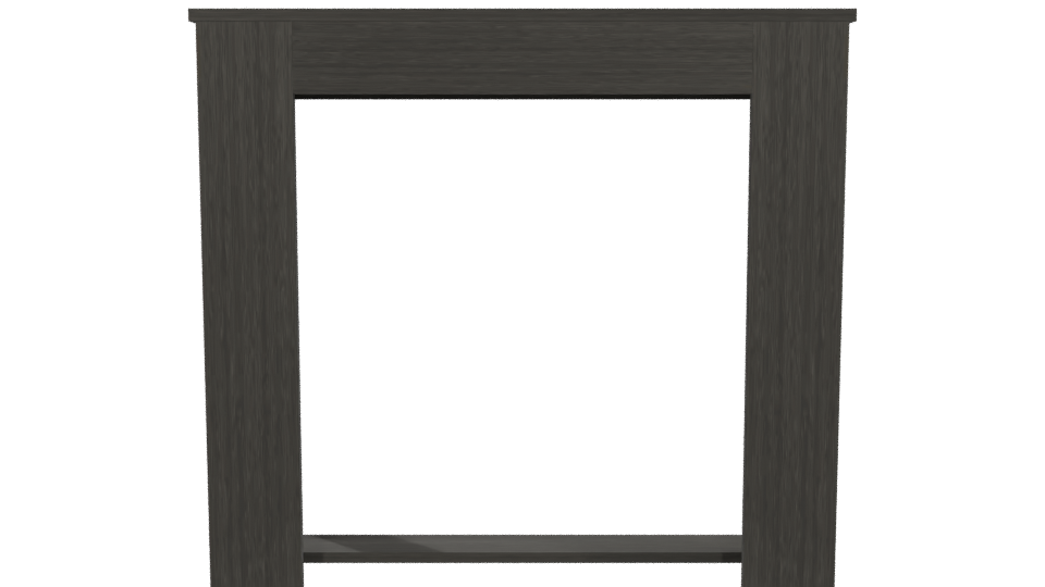 Sleek Modern Writing Desk 3D Model - Professional 3D Model Render 5