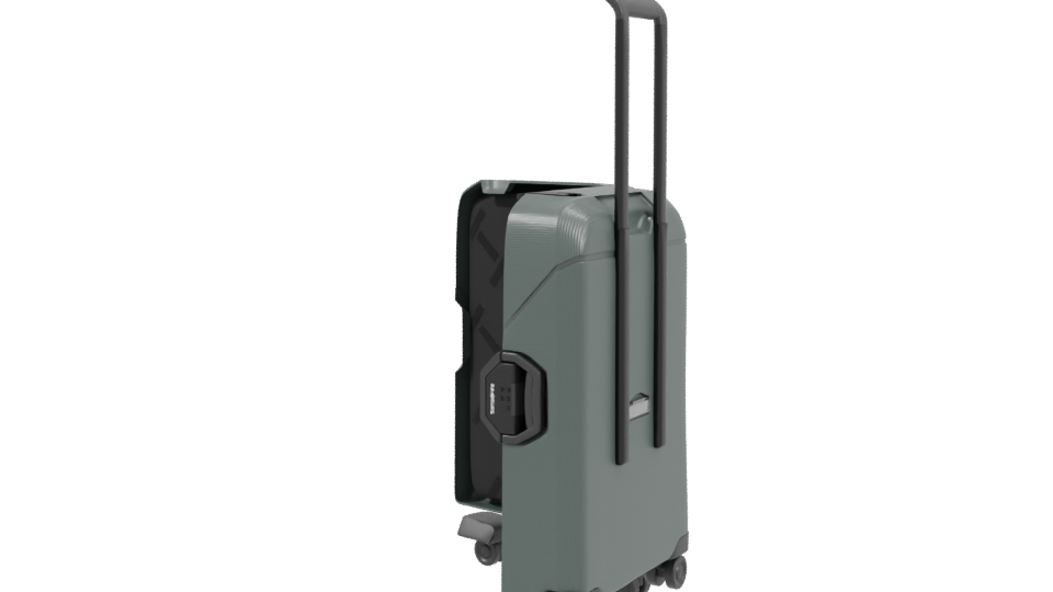 Magnum Eco Spinner Luggage Model - Professional 3D Model Render 3