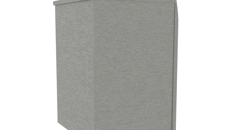 Front Load Washing Machine 3D - Professional 3D Model Render 7