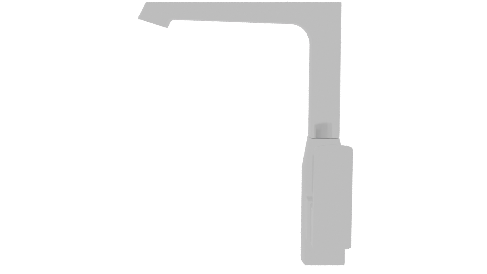 Metallic Robotic Arm Model - Professional 3D Model Render 2