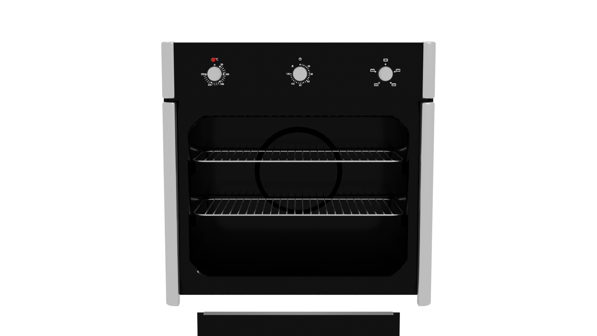 Sleek Modern Oven 3D Model - Professional 3D Model Render 11