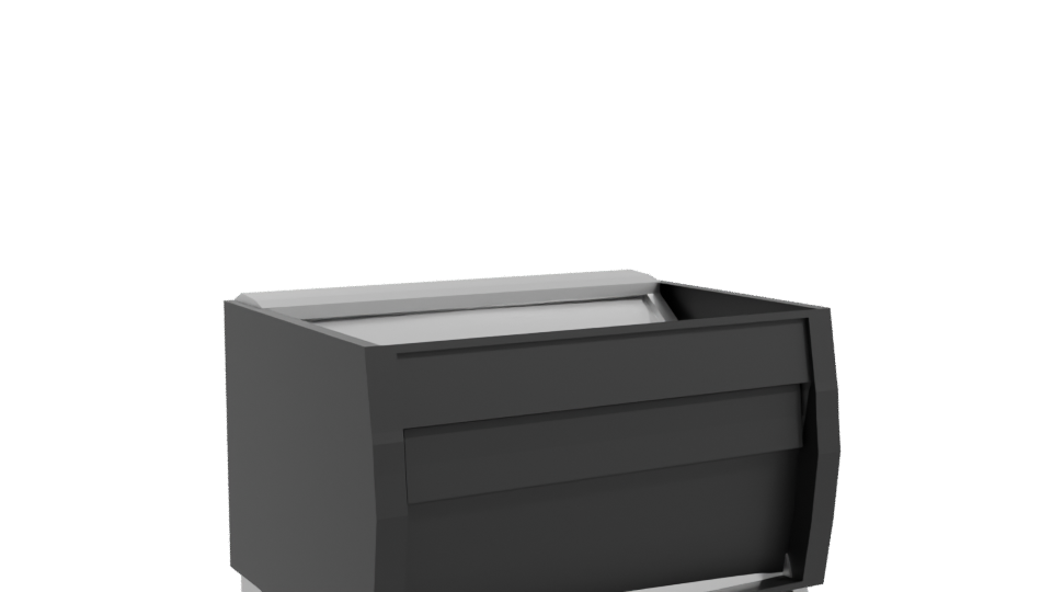 Elegant Modern Display Case 3D Model - Professional 3D Model Render 10