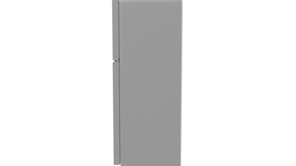 Top Mount Refrigerator 3D Model - Professional 3D Model Render 2