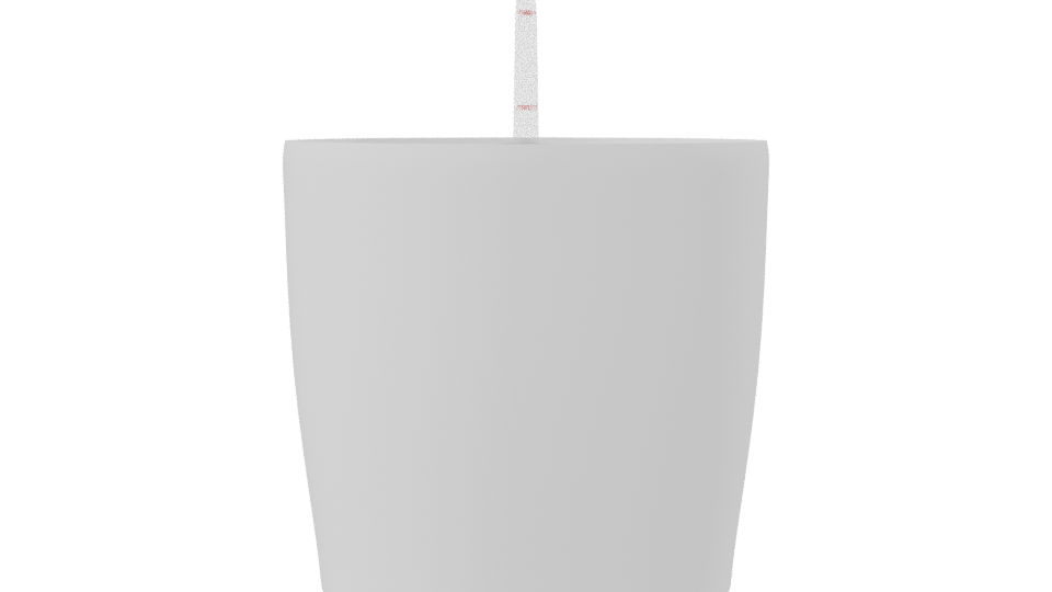 Stylish Minimalist Decorative Pot 3D Model - Professional 3D Model Render 8