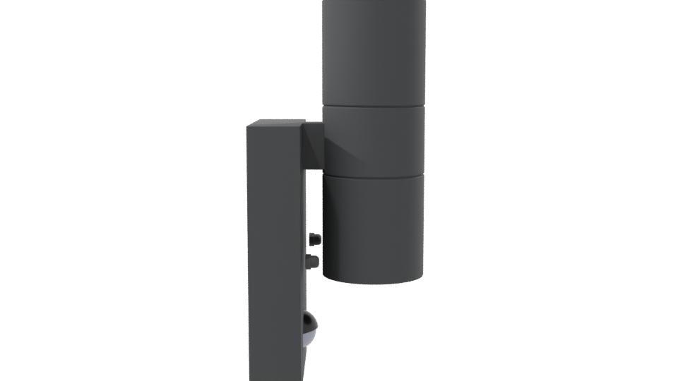 Sleek Modern Wall Light Fixture 3D Model - Professional 3D Model Render 8