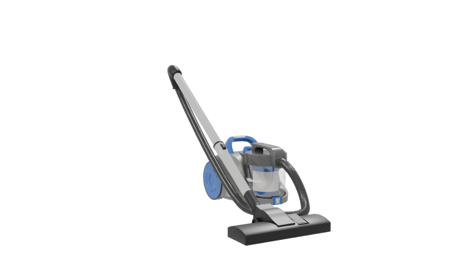 Compact Vacuum Cleaner 3D Model - Professional 3D Model Render 7