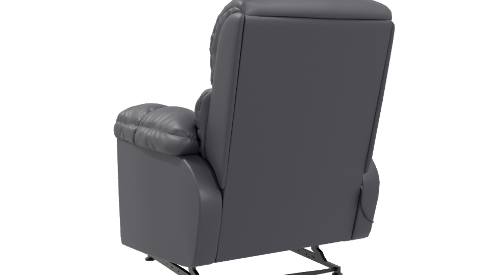 Comfortable Recliner Armchair 3D Model - Professional 3D Model Render 4