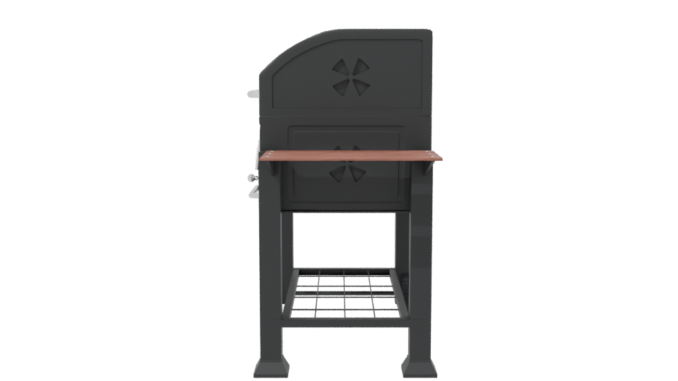 Outdoor Grill Barbecue 3D Model - Professional 3D Model Render 2