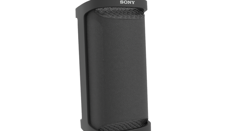 Stylish Bluetooth Speaker Model - Professional 3D Model Render 10