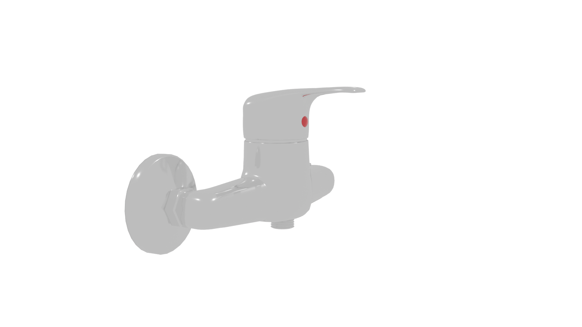 Stylish Bathroom Faucet 3D Model - Professional 3D Model Render 9