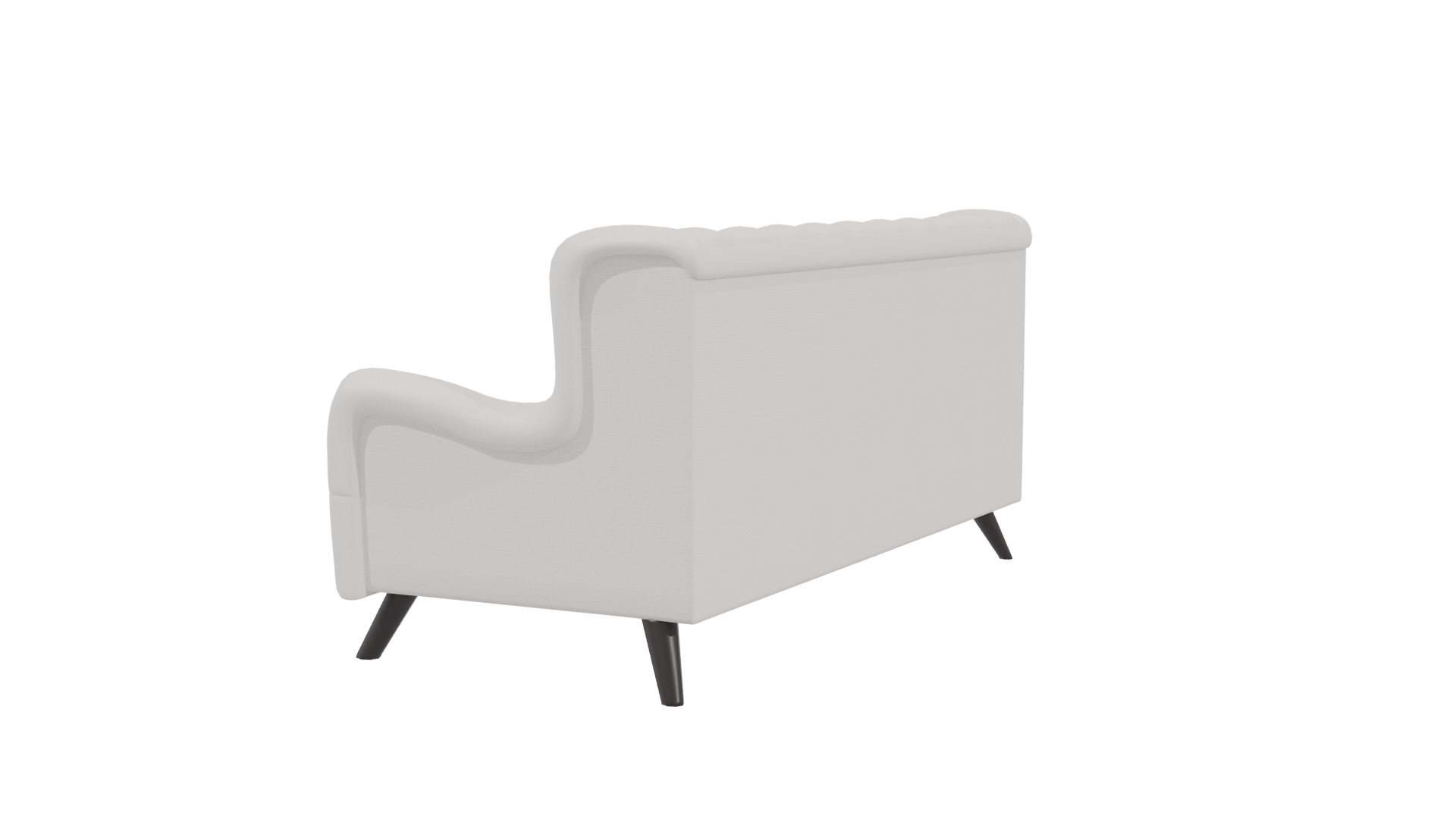 Elegant Modern Sofa 3D Model - Professional 3D Model Render 3