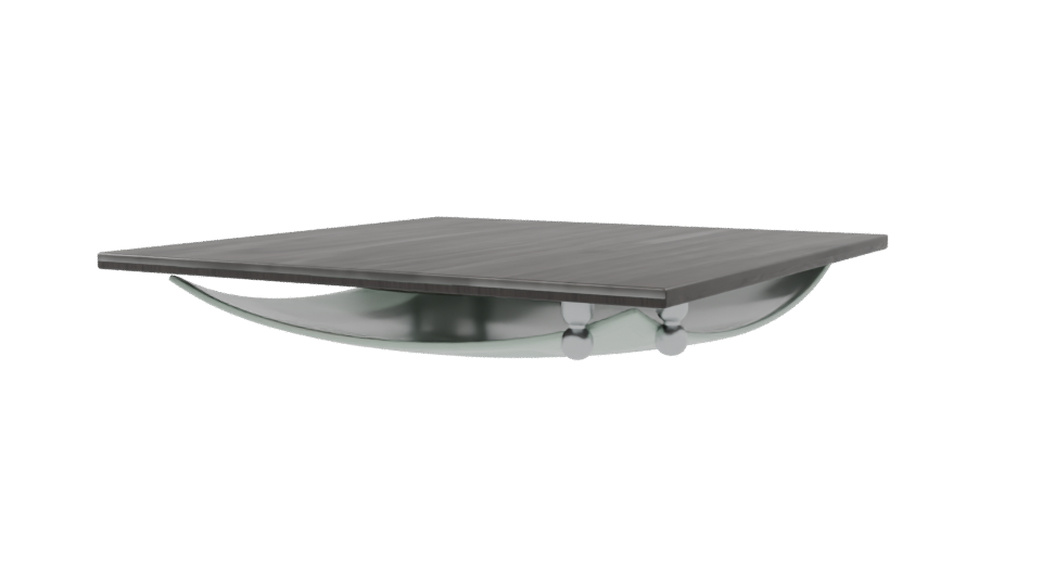 Stylish Modern Coffee Table 3D - Professional 3D Model Render 9