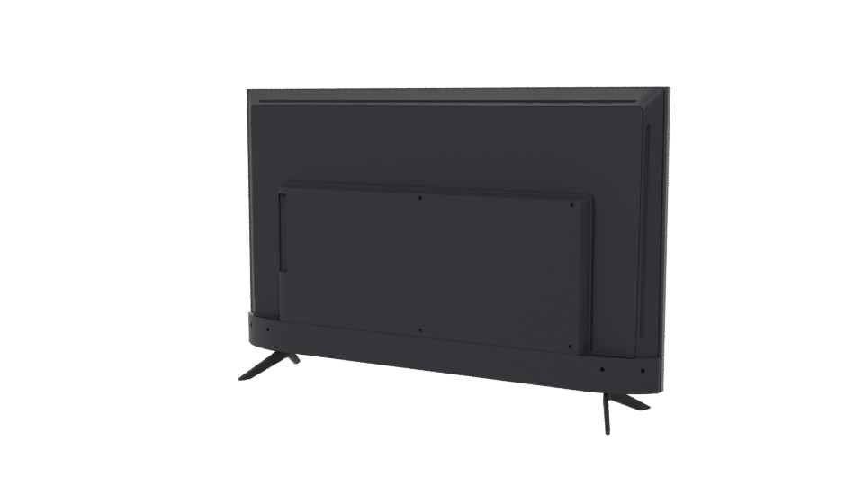 Sleek Modern Television Model - Professional 3D Model Render 6