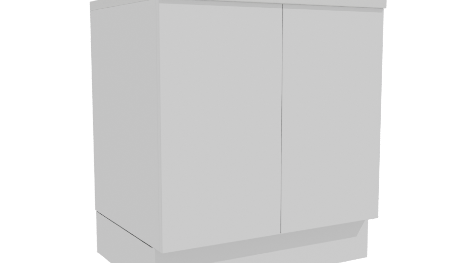 Modern Wooden Cabinet Design 3D - Professional 3D Model Render 10