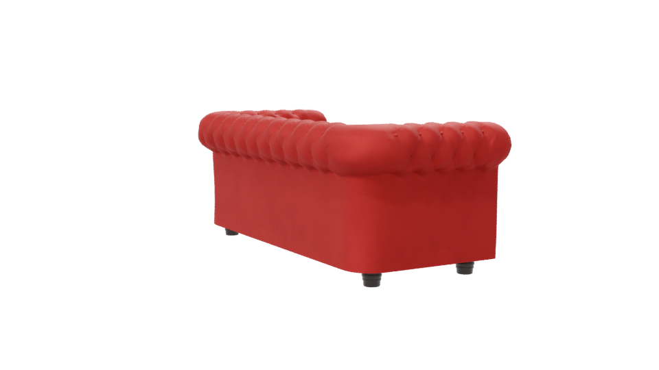 Chesterfield Style Sofa 3D - Professional 3D Model Render 7