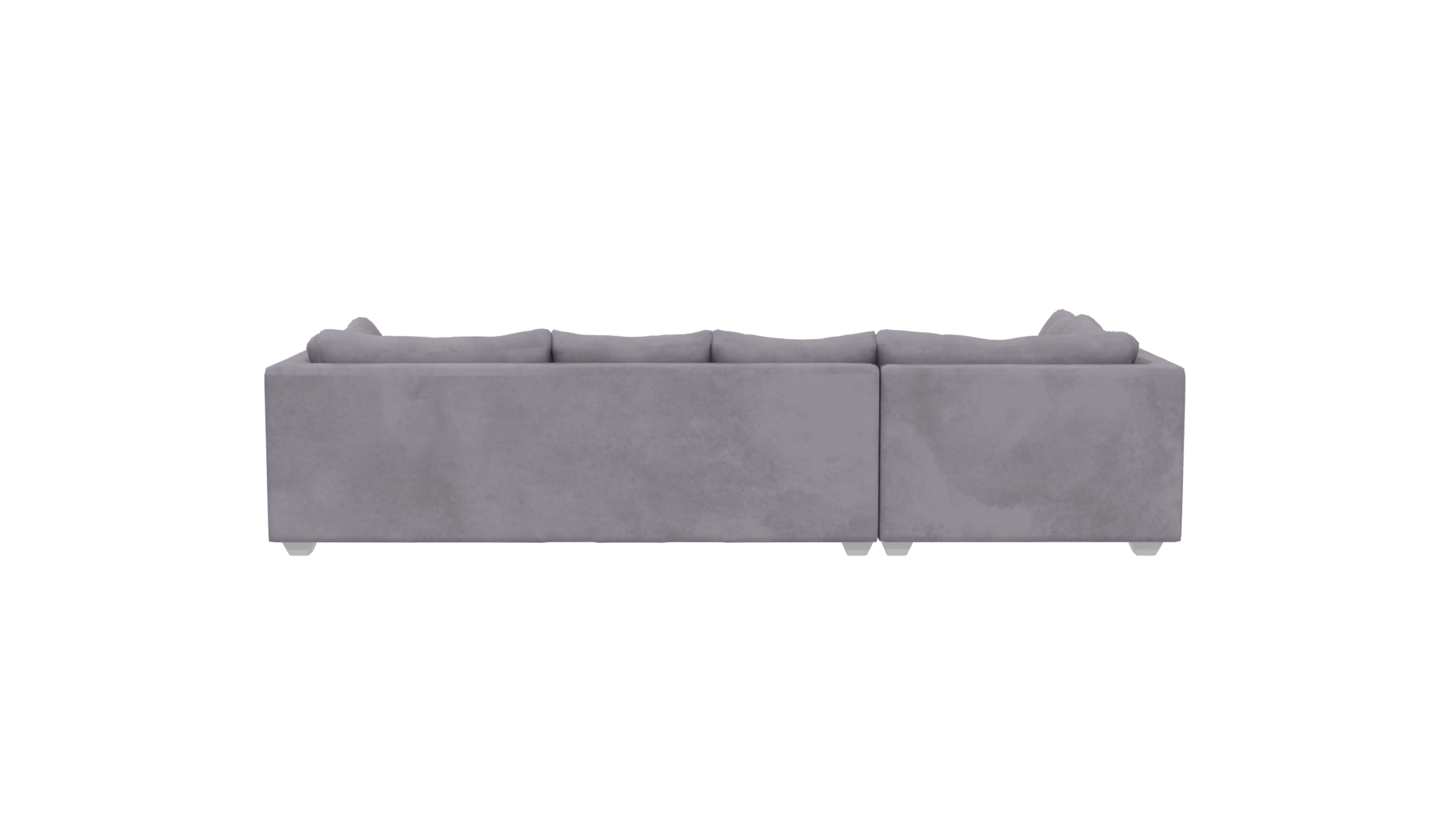 Levante Gray Sectional Sofa 3D - Professional 3D Model Render 5