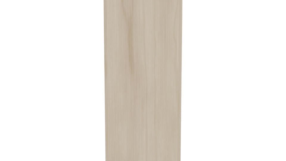 Stylish Wooden Desk Unit 3D - Professional 3D Model Render 5