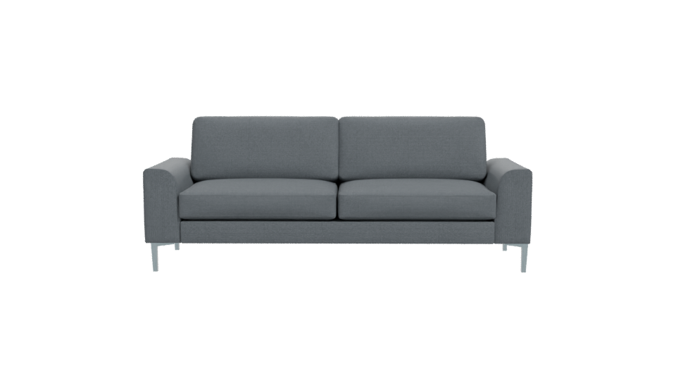 Contemporary Fabric Sofa 3D Model - Professional 3D Model Render 11