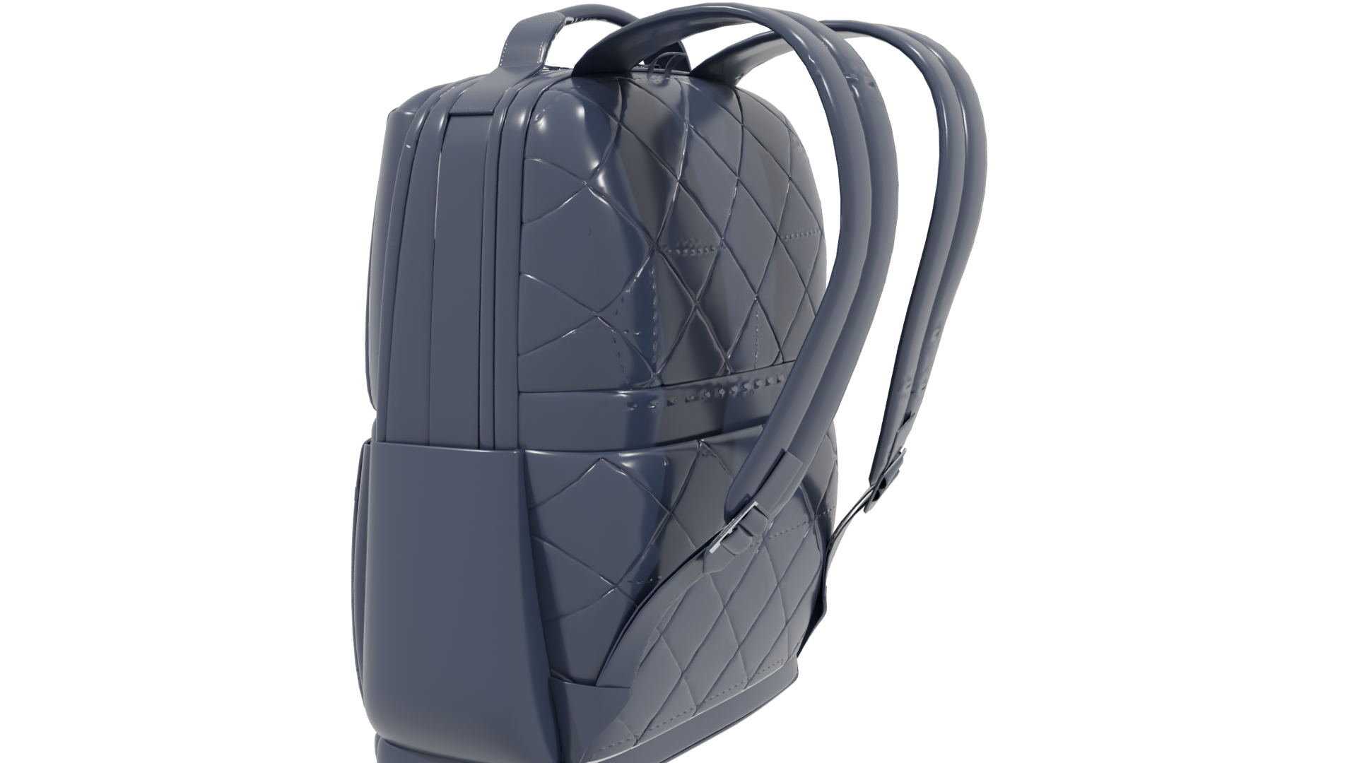 Stylish Modern Backpack 3D Model - Professional 3D Model Render 3