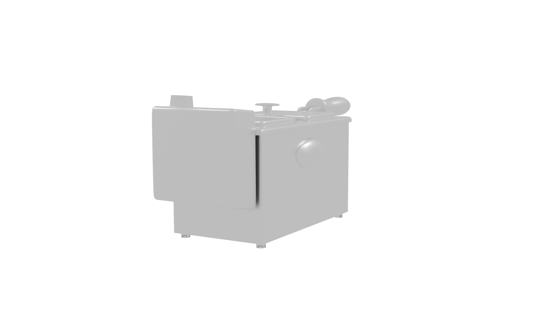 Freidora Milos 3 Litros 3D Model - Professional 3D Model Render 9