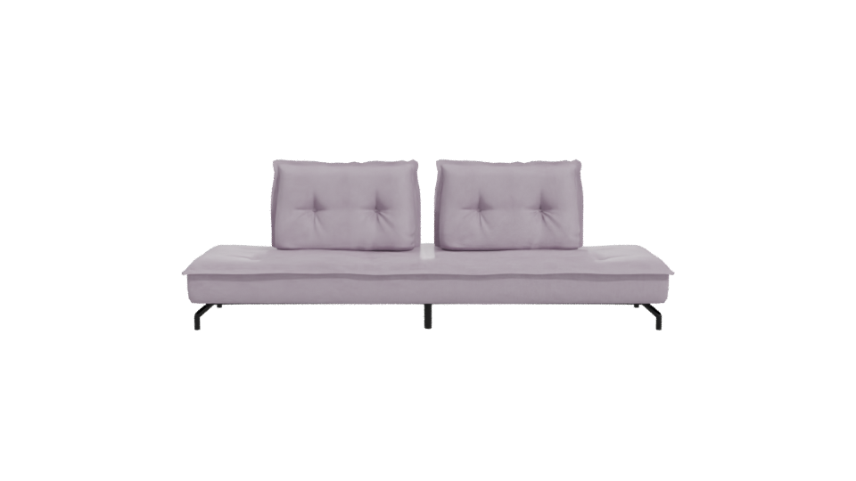 Stylish Modern Fabric Sofa 3D Model - Professional 3D Model Render 11