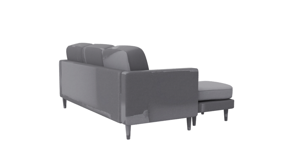 Stylish Modern Sofa 3D Model - Professional 3D Model Render 7