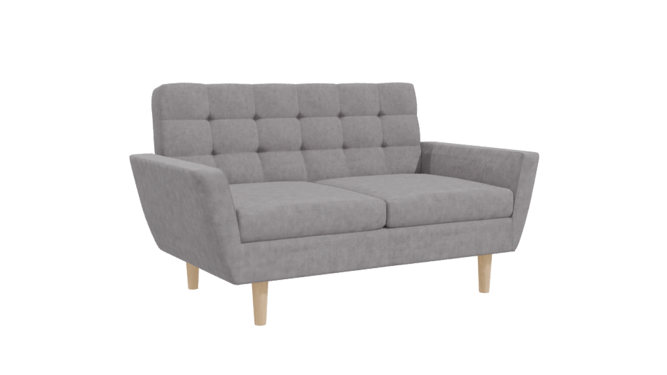 Contemporary Two-Seat Sofa 3D Model - Professional 3D Model Render 10